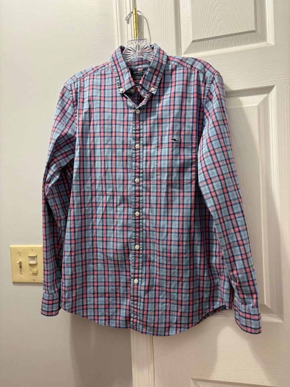 Vineyard Vines Slim Fit Tucker Long Sleeve Button Down Size‎ Medium